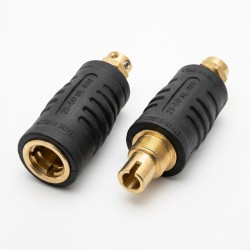 Conectro rapido para cable porta electrodo
