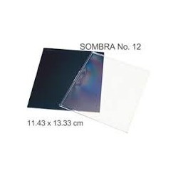 Mica clara de 4 1/2 x 5 1/4 para careta panorámica de soldar