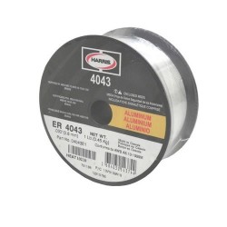 Carrete de aluminio ER4043 diámetro 0.030" 1LB HARRIS