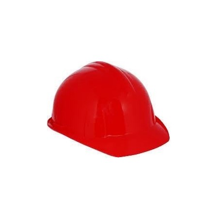 Casco de seguridad color rojo marca Arsorg