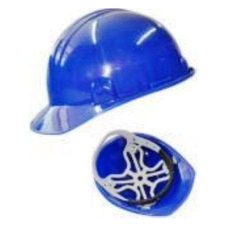 Casco de seguridad clase E dieléctrico color  Azul modelo 600AZ