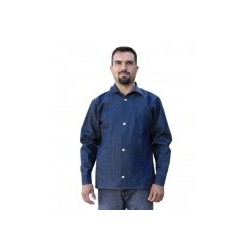 Chaqueta de mezclilla talla 38 puño con botones