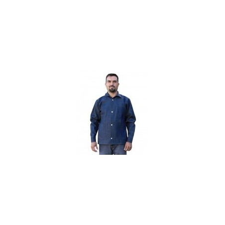 Chaqueta de mezclilla talla 38 puño con botones
