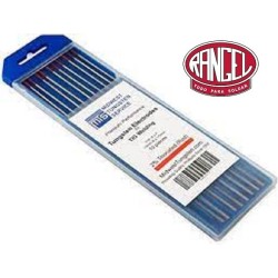 Varilla de tungsteno 3/32" 2% torio