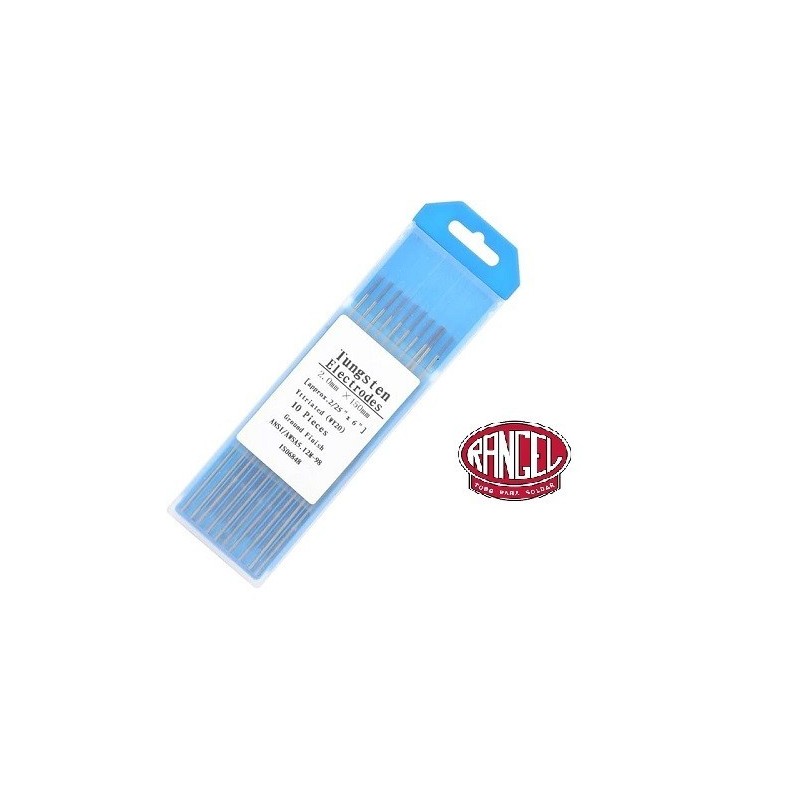 Electrodo de tungsteno Puro 3/32"X7" punto verde 
