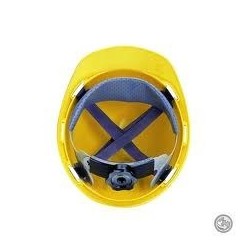 Casco color amarillo modelo 605