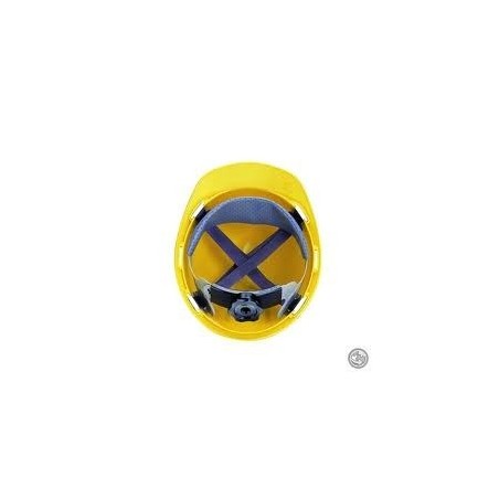 Casco color amarillo modelo 605