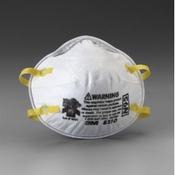 Mascarilla contra polvo modelo 8210 N95